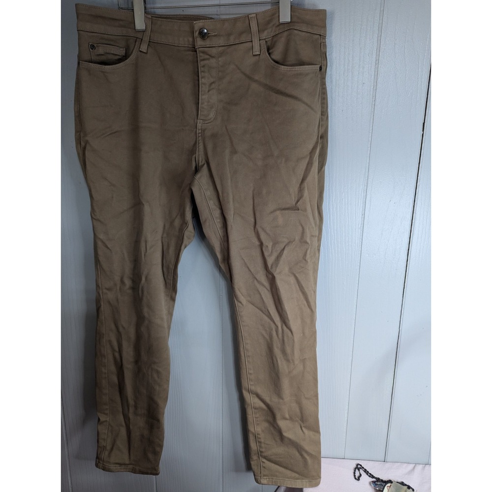 Not‎ your daughters jeans Alina Legging 18P womens pants Lift Tuck tan NYDJ